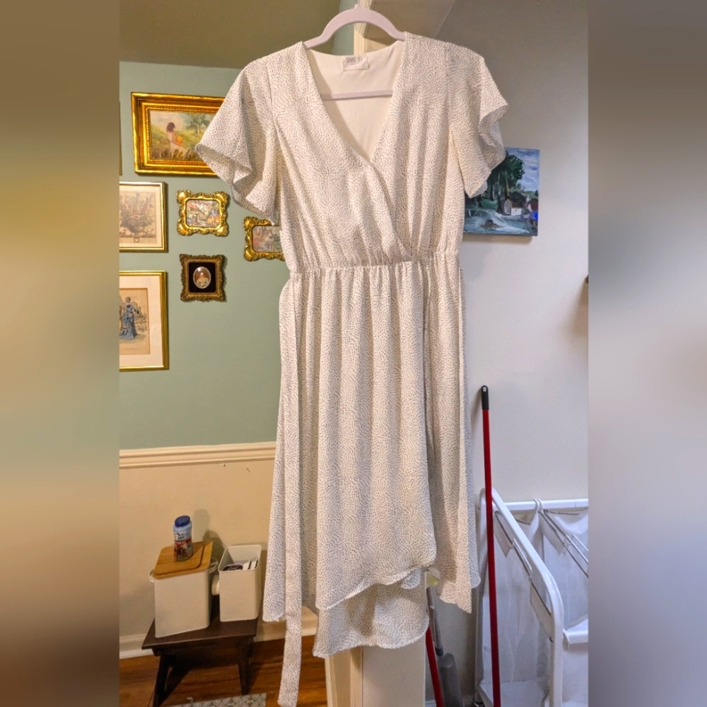 Sienna Sky Sundress with Flutter Sleeves
